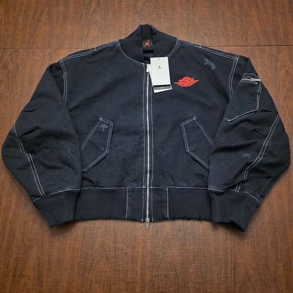 Air Jordan Renegade Rare Air Jacket Black IB2924-010 Women's Size S - Picture 1 of 5